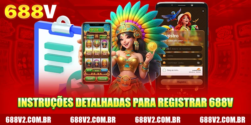 Instruções detalhadas para registrar 688V