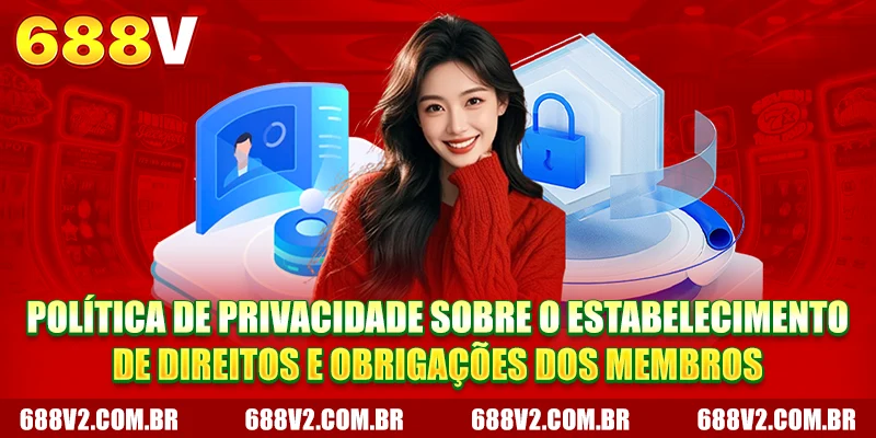 Política de privacidade sobre o estabelecimento de direitos e obrigações dos membros