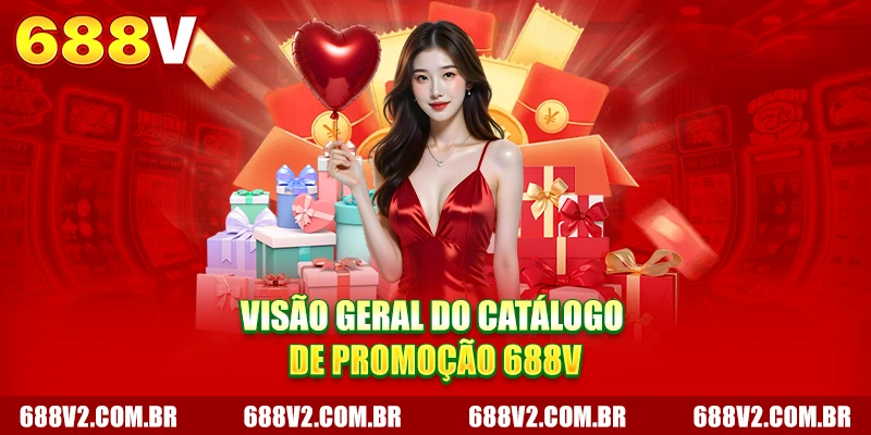 Visão geral do catálogo de promoção 688V