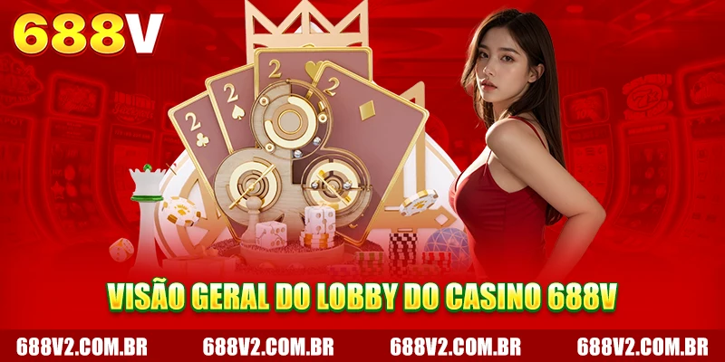 Visão geral do lobby do Casino 688V
